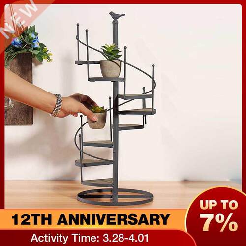 Modern Decorative Iron Plant Rack Stand Plants Succulent she