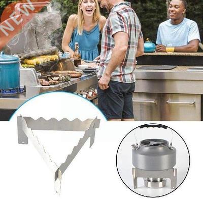 Outdoor Alcohol Stove Bracket Foldable Ultralight Camping