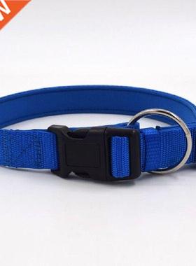 Nylon Soft Liner Pdded Dog Pet Collrs Neck Protection