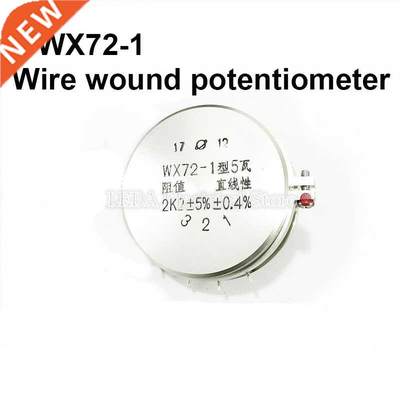 WX72-1 5W 1K 2K2 4K7 5K 10K Precision potentiometer Linear