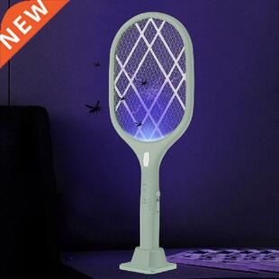 USB Electric Mosquito Swatter Killer 2 In 1 Bug Racket With