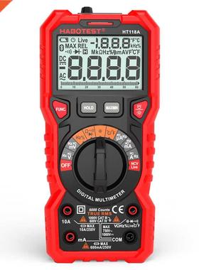 HABOTEST HT118A Dgtal Multmeter Auto Range Mult-meter 60