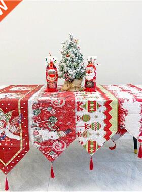 32x180cm Creative Christmas Table Runner Xmas Party Decor