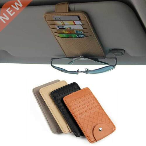 Car Auto Sun Visor Point Pocket Organizer Pouch Bag Card Gla