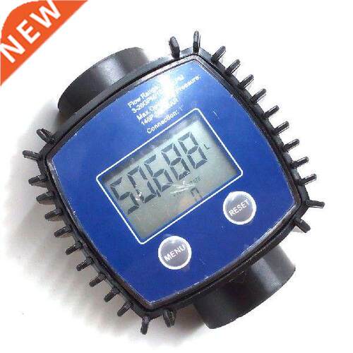 K24 adjustable Digital Turbine Flow Meter for Diesel oil,