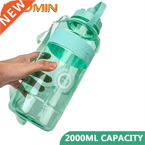 HOOMIN Camping Picnic Drinking Bottle Outdoor Fitness 2L