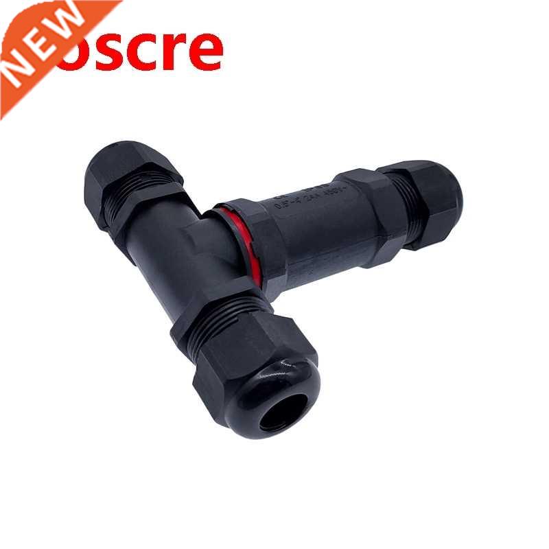 IP68 electrical cable T branch connectors 2/3/4/5 Pin 32A 45