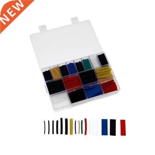 580pcs Heat Shrink Tubing Insulation Shrinkable Tube Assortm