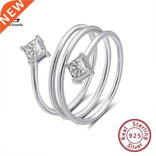 ORSA JEWELS Authentic 925 Sterling Silver Female Rings Uniq