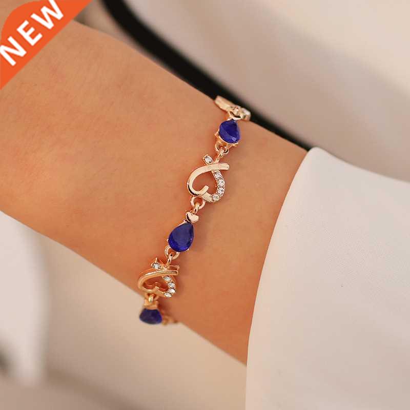 New 5 Colors Beautiful Bracelet For Women Colorful Austrian