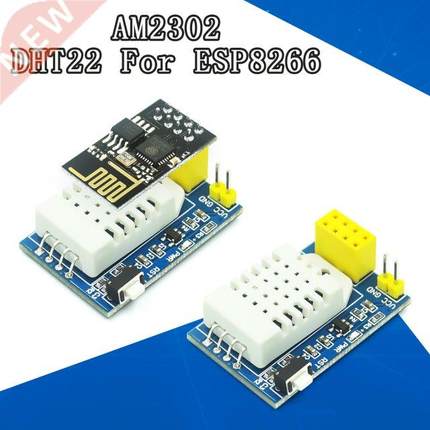 ESP8266 ESP-01S WIFI interface AM2302 DHT22 wireless tempera