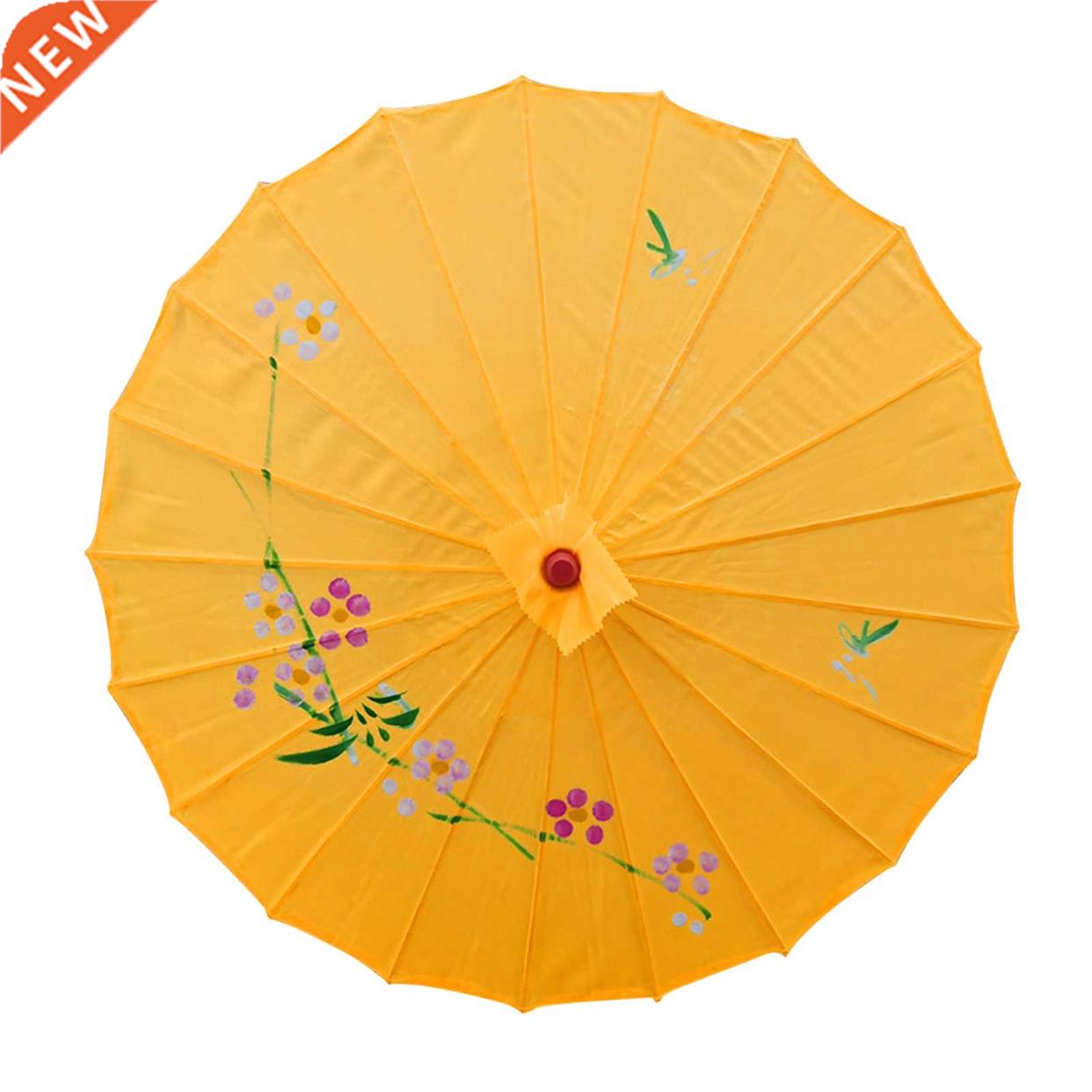 Photo Props Colored Bamboo Oil Paper Parasol Traditional