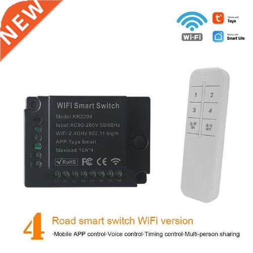 Tuya Smart Life WiFi Switch Relay Breaker Module Google