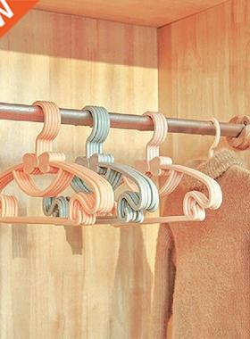 5PCS Portable Kids Clothes Hanger Racks Plastic Display