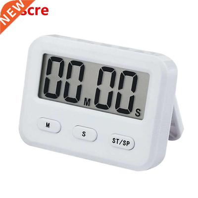 1Pcs With Strong Alarm Multifunction LCD Digital Small Clock