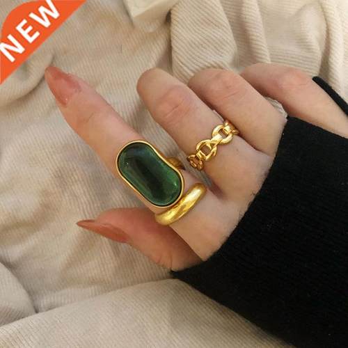 Vintage Stylish Super Big Rings For Women Fashion Jewelry G
