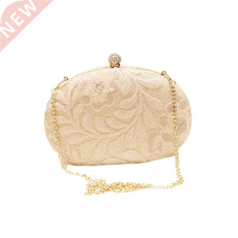 2021 Fashion Sequined Clutches bag Women	s evening ba