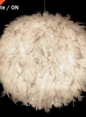 220V Modern Pendant Ceiling Lamp Feather Ceiling Droplight B
