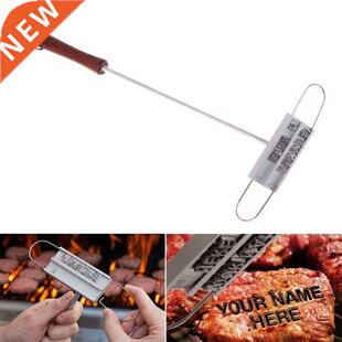4cm BBQ Branding Iron Tong 55 Letters  Barbecue Letter