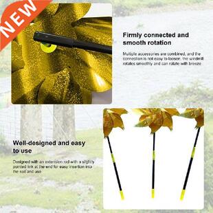 5Pcs Anti-birds Pinwheels Reflective Windmill Repellents