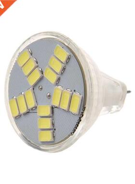 7W MR11 GU4 600LM LED Bulb Lamp 15 5630 SMD Light (White