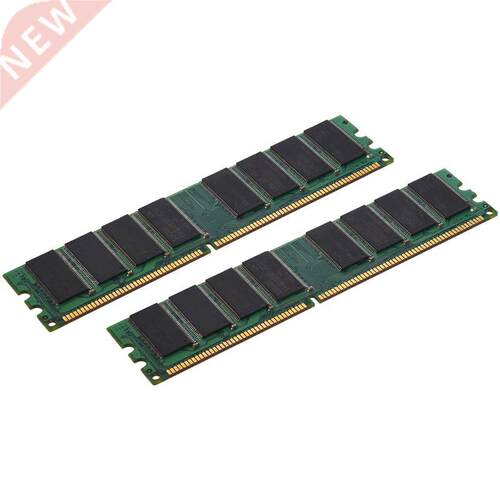 2x1GB PC200 non-ECC DDR 400MHz High Density MEMORY 184-pin