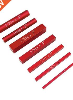 7 Pcs Gauge Block Set Aluminum Height Gauges Set Setup Bars
