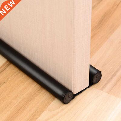 Foldable Under Door Draft Stopper Washable Leather Door Seal