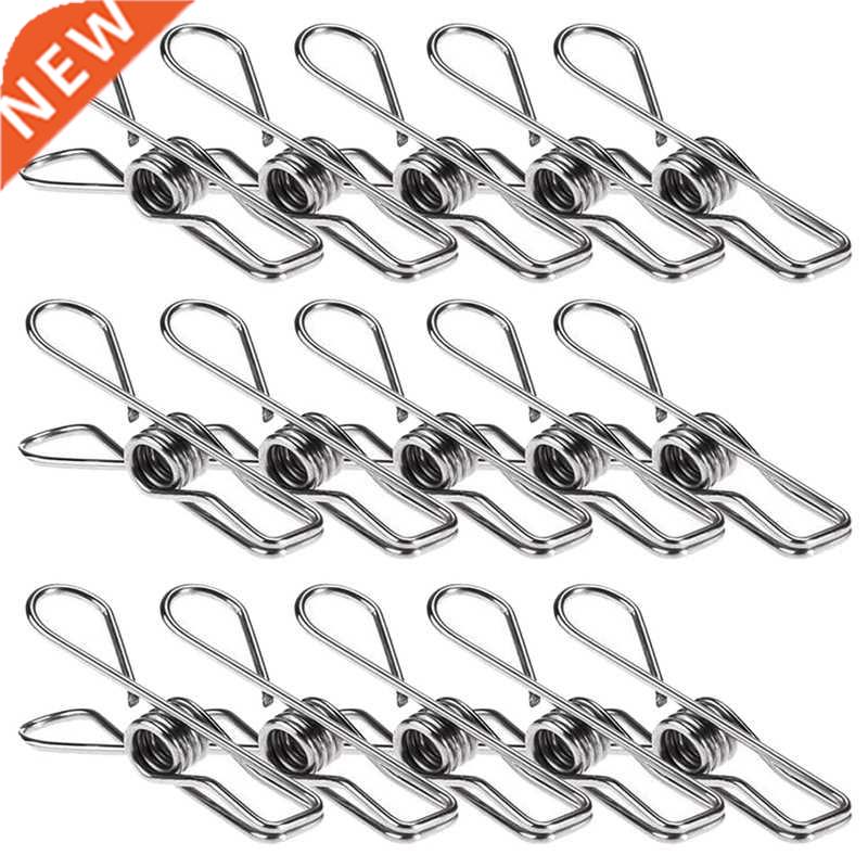 24 Pcs Stainless Steel Wire Clip, Multi-Function Clip, Utili