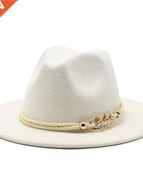 Black/white Wide Bri Siple Church Derby Top Hat Panaa Sol