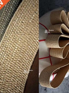 Original Design Concave Shape Retro Super Wide Hemp Rope