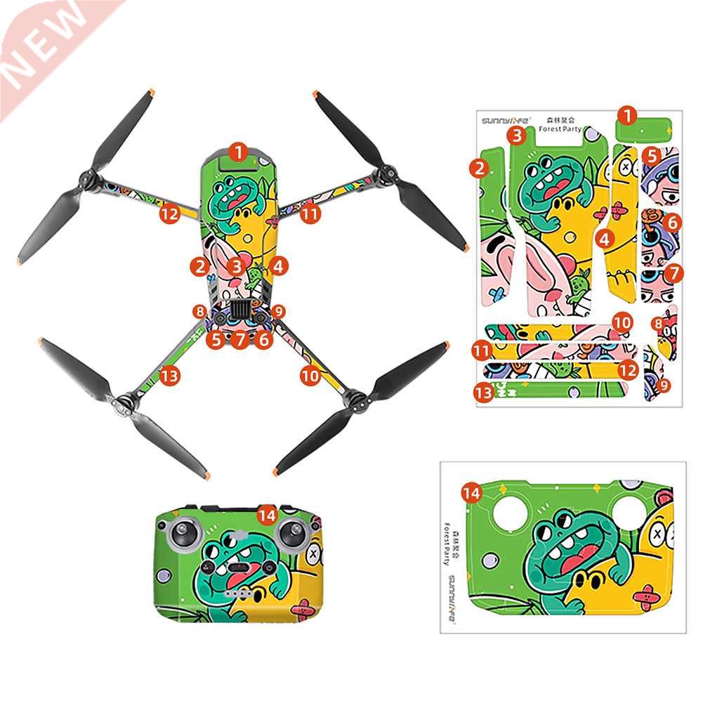 Sunnylife Drone Sticker for DJI Mavic  Waterproof Scratch-P