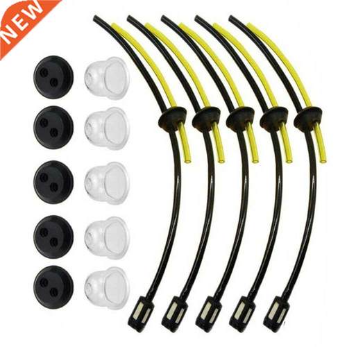 5Sets Gasoline Filter Fuel Gasoline Hose Rubber Grommet Seal