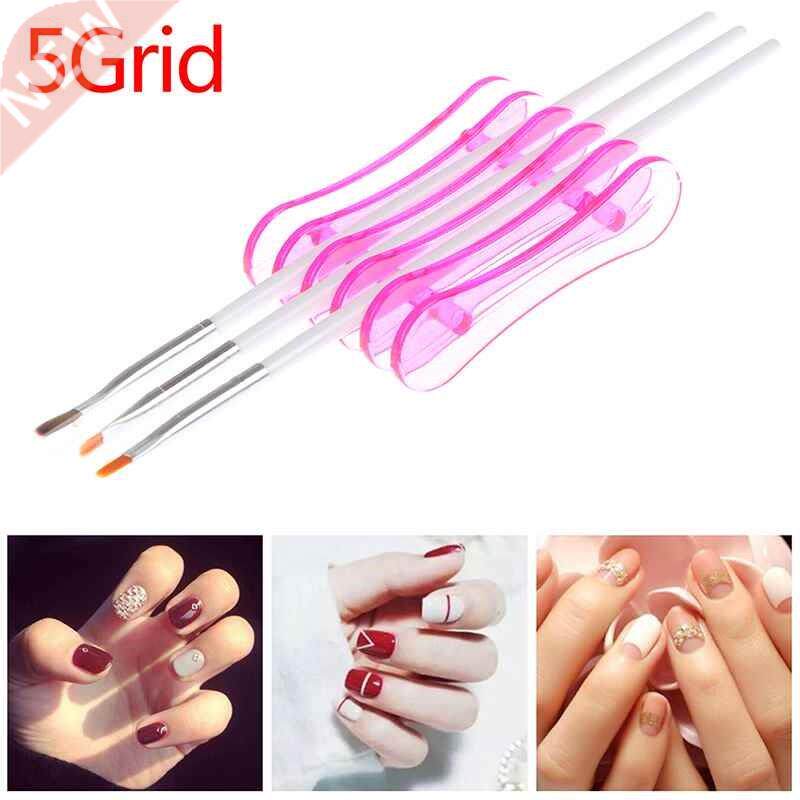 1PCS Nail Art Makeup Brush Pen Holder Dispalyer Stand Rest A