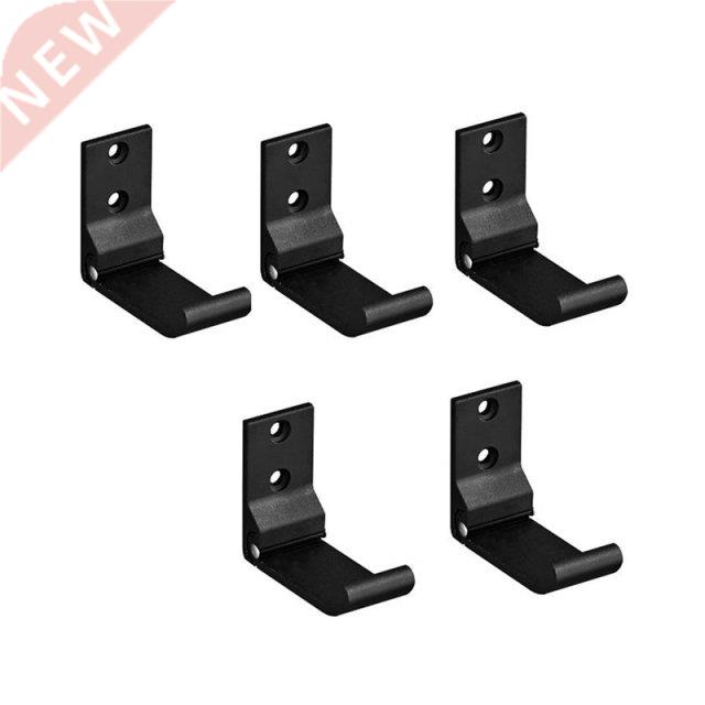 5 PCS Foldable Hooks Wall Mounted Coat Hooks Hat Rack With M