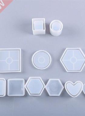 11PCS/set  Glue Drop Mold Style Coaster Storage Box Pen