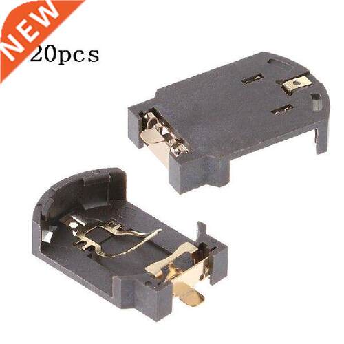 20pcs Plastic Housing CR2032 SMD Button Cell Battery Socket