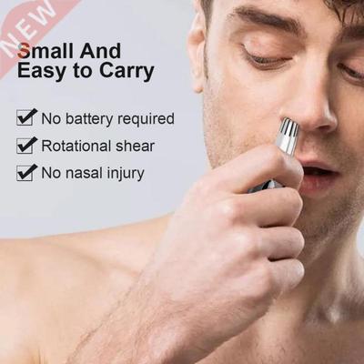Portable Nose Hair Trimmer Mini Manual Nose Hair Scissors