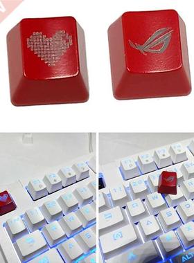 ESC Gaming Keycap Key Cap ABS R4 Height Backlit Red Hear