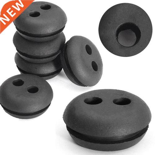 5/10Pcs 2 Hole Rubber Fuel Gas Tank Grommet For Stihl Honda