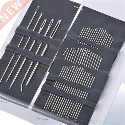 55Pcs/Set Stainless Steel Large Eye Needles Cross Stitch