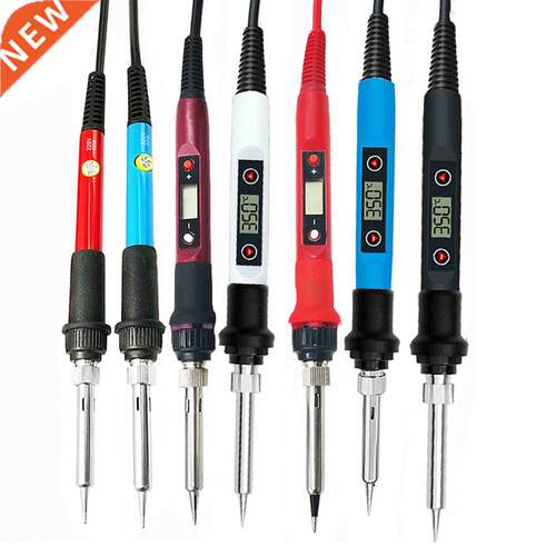 60/80W digital electric soldering iron welding iron tool te