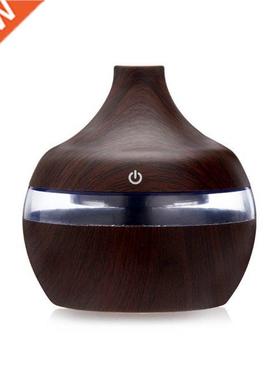 Wood Grain Essential Oil Aromatherapy Diffuser USB Charging