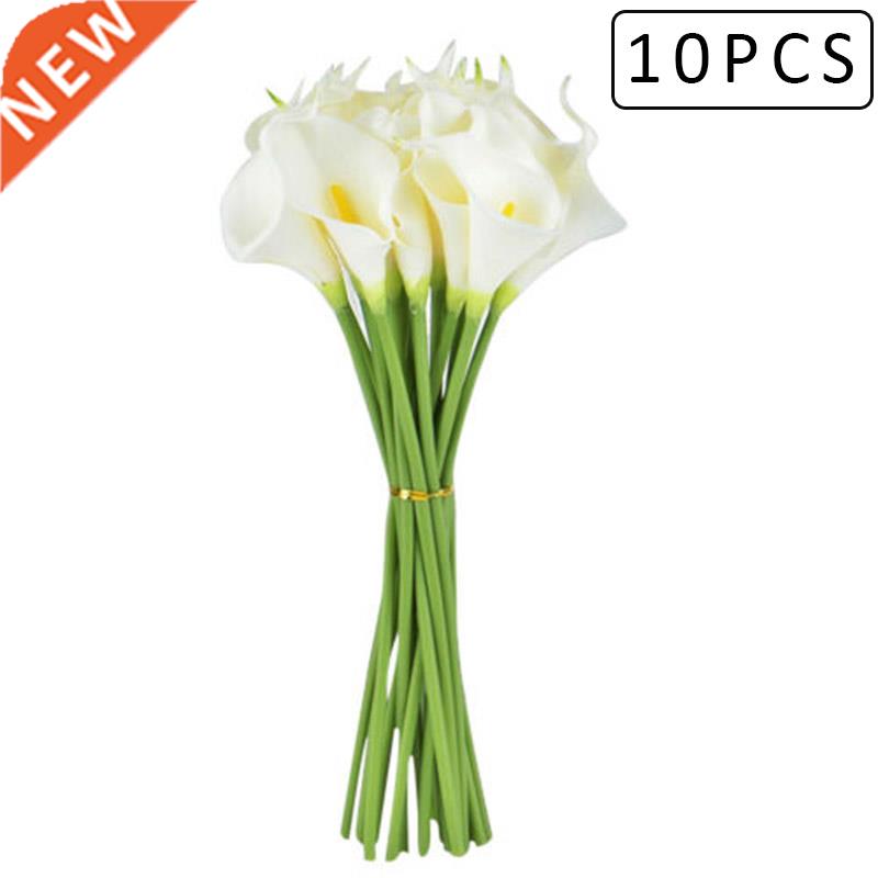 10pcs Artificial Flowers Table Vase Flower Arrangement For H