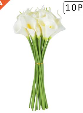 10pcs Artificial Flowers Table Vase Flower Arrangement For H