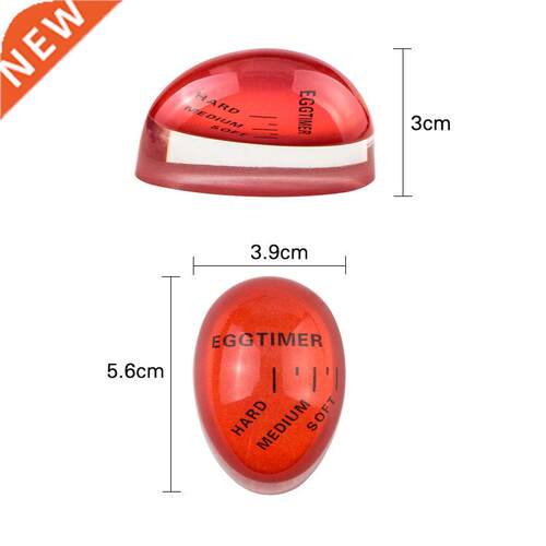 Color Changing Egg Timer Cooking Resin Material Perfect Boil