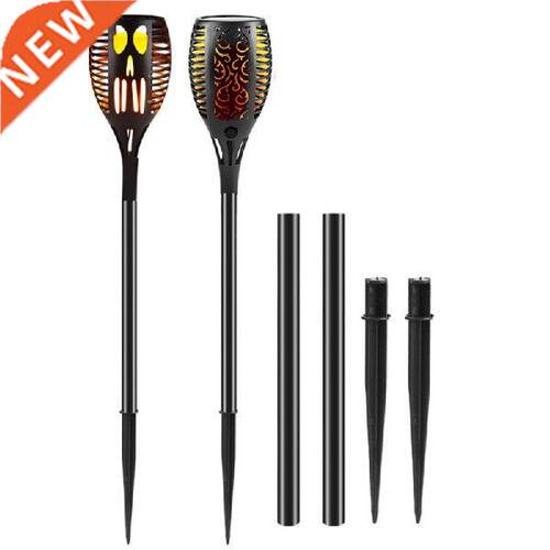Waterproof Sol LED Flame Torch Light Outdoor Pack Decor