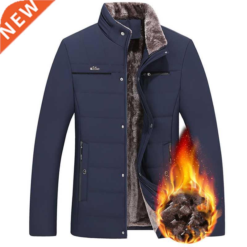 2022 Winter Jacket Men Cotton Padded Warm Loose Thickening P