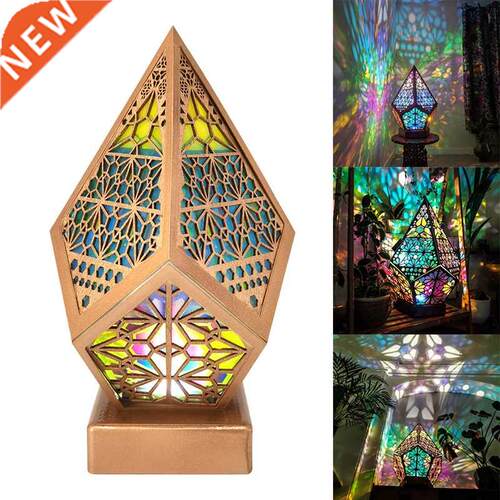 Retro Desktop Decorative Light Bohemian Hollowed Out