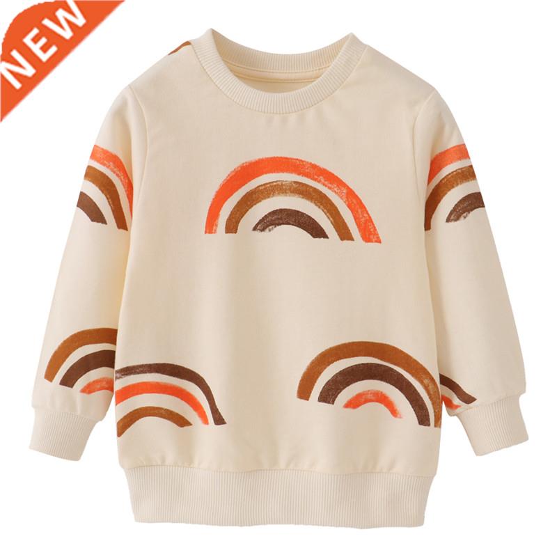 Jumping Meters Children's Sweatshirts For Autumn Spring Rain